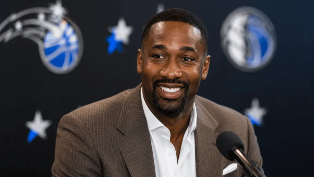 Gil's Arena podcast studio supporting Gilbert Arenas net worth today