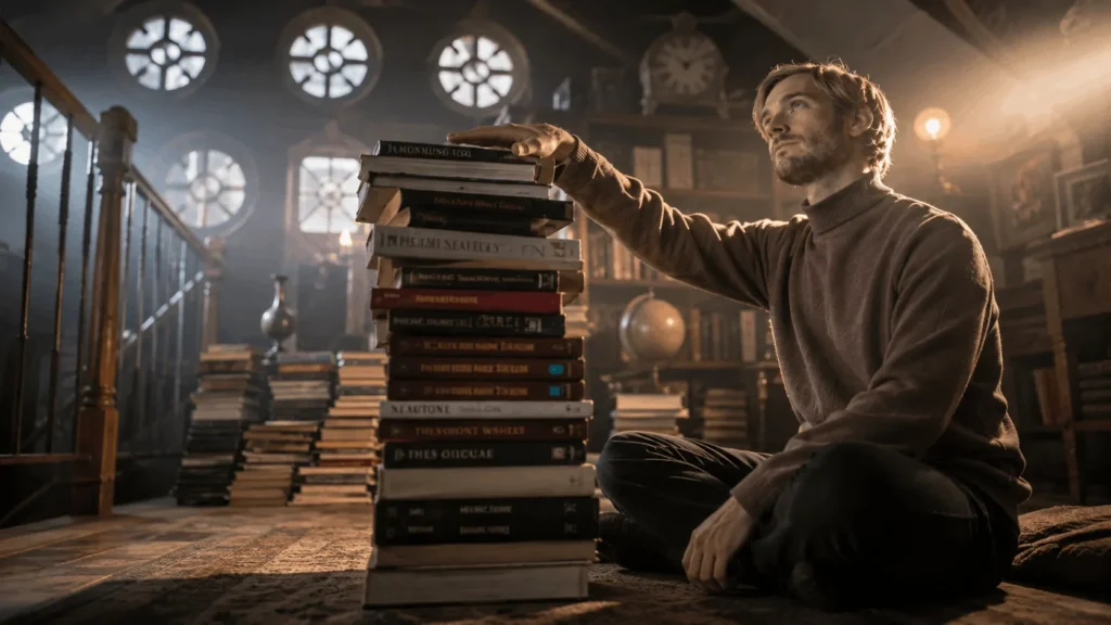 : Illustration of PewDiePie income sources including merchandise, books, and mobile games