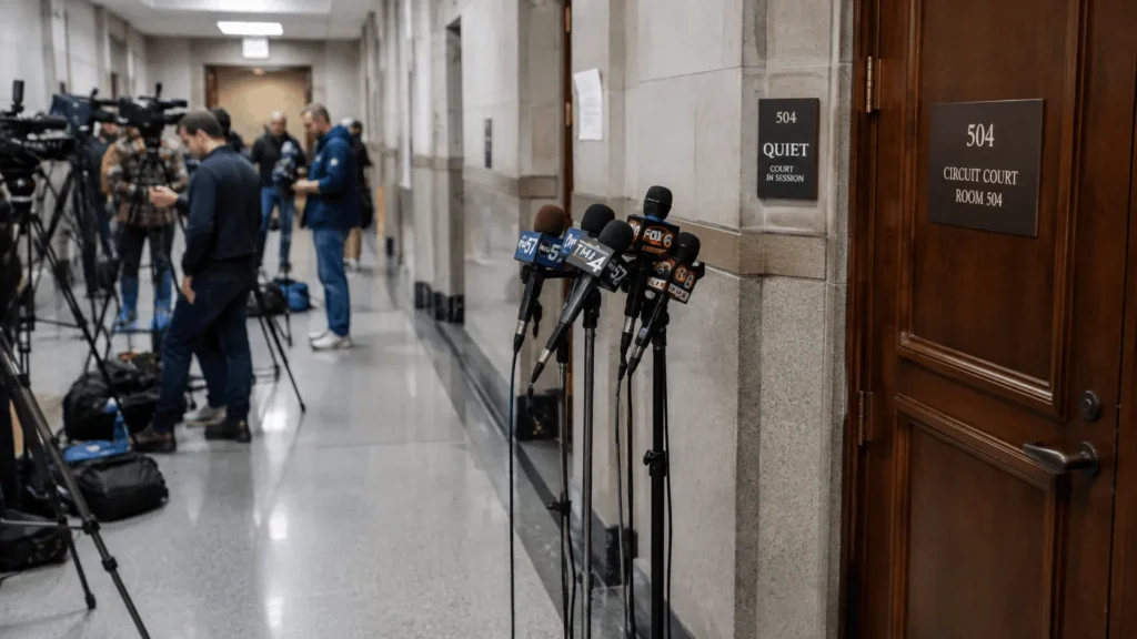 Alex Jones net worth courthouse photo