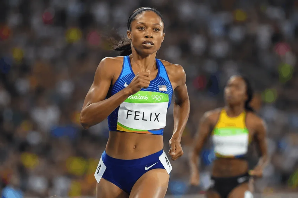 Allyson Felix Olympic career and net worth timeline
