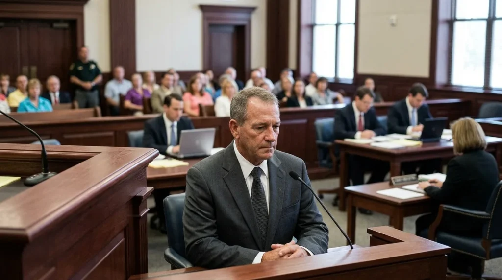 George Anthony appearing as a witness during the Casey Anthony trial