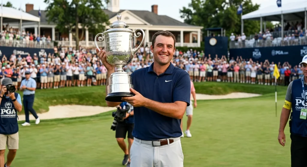 Scottie Scheffler net worth major championship win