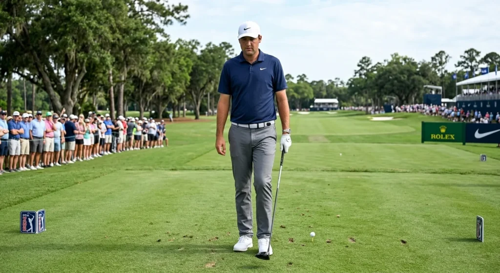 Scottie Scheffler net worth height golf swing