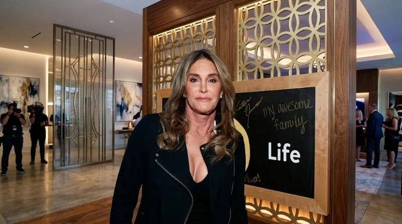 Caitlyn Jenner during a televised interview about her 2015 transition